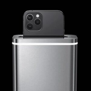 Simple Human Clean Station Brushed Stainless Smartphone Sanitizer